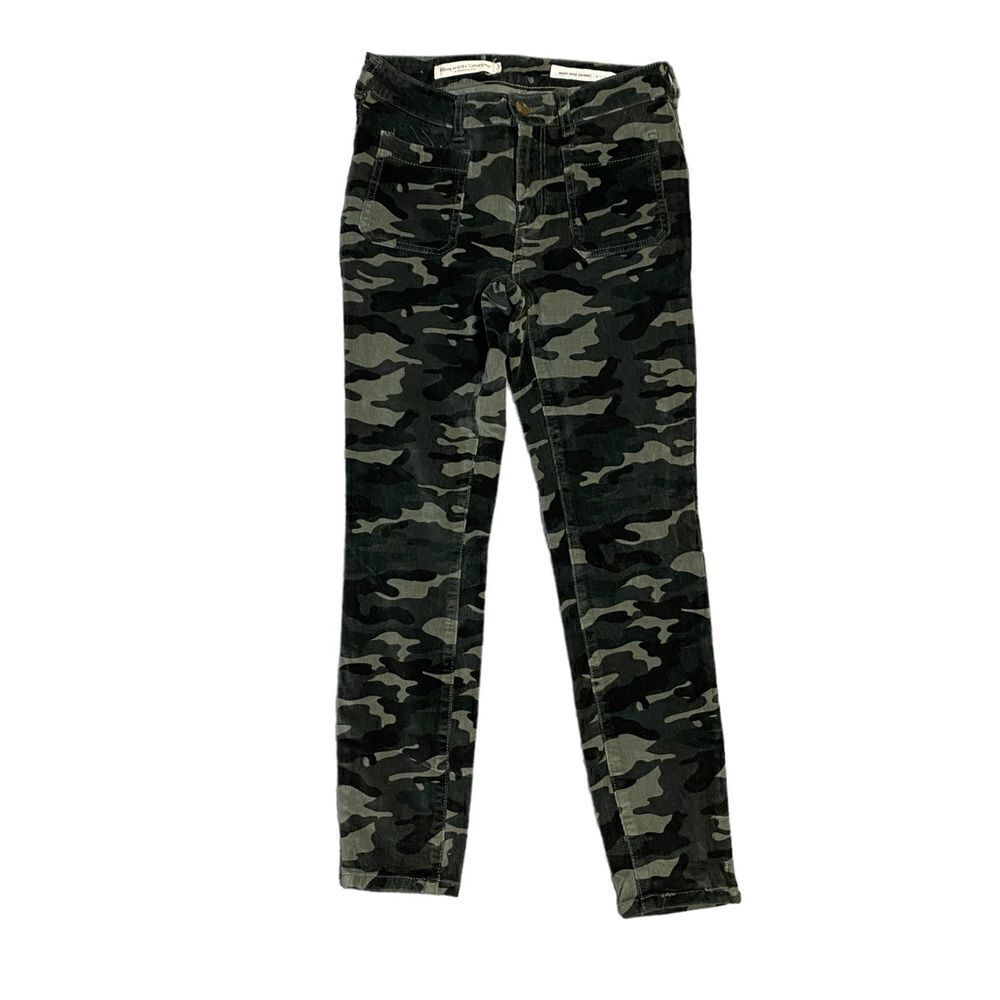 Anthropologie Pilcro and the Letterpress High Rise Skinny Camo Print Size 26